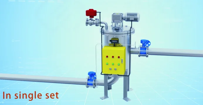
Industry Water Filtration Automatic Brush Type Self Cleaning Filter for Solid Particle 