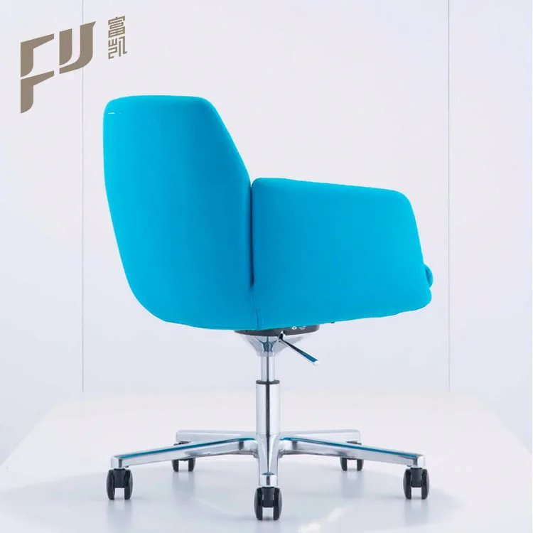 
pu leather or fabric leisure swivel chairs for office and hotel 