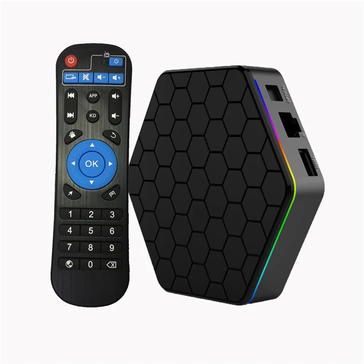 T95Z Plus Smart TV Box Android 7.1 Amlogic S912 Octa Core 3G+32G 2.4G+5G WIFI 4k H.265 4K Set-top Box Media Palyer