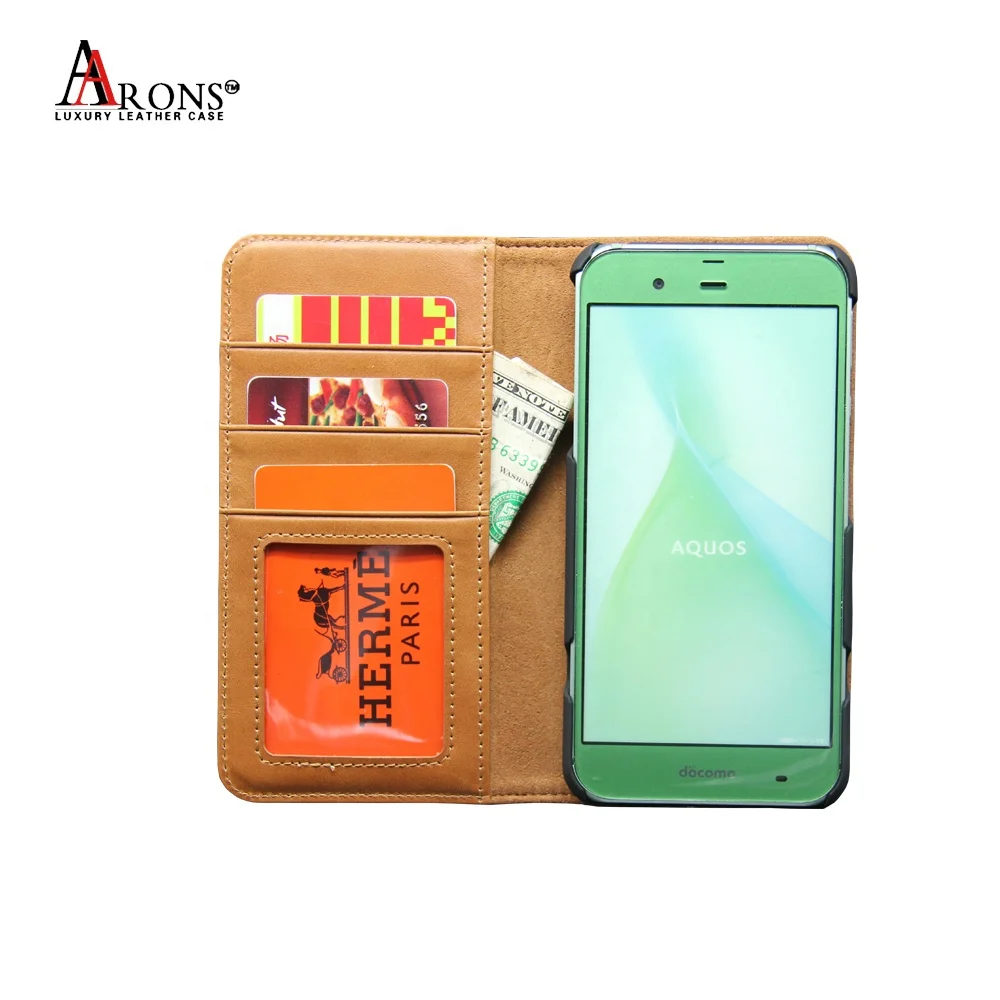 Новый продукт Высокое качество Мода Подлинная Роскошный кожаный флип бумажник телефон чехол для Sharp AQUOS ZETA SH-04H