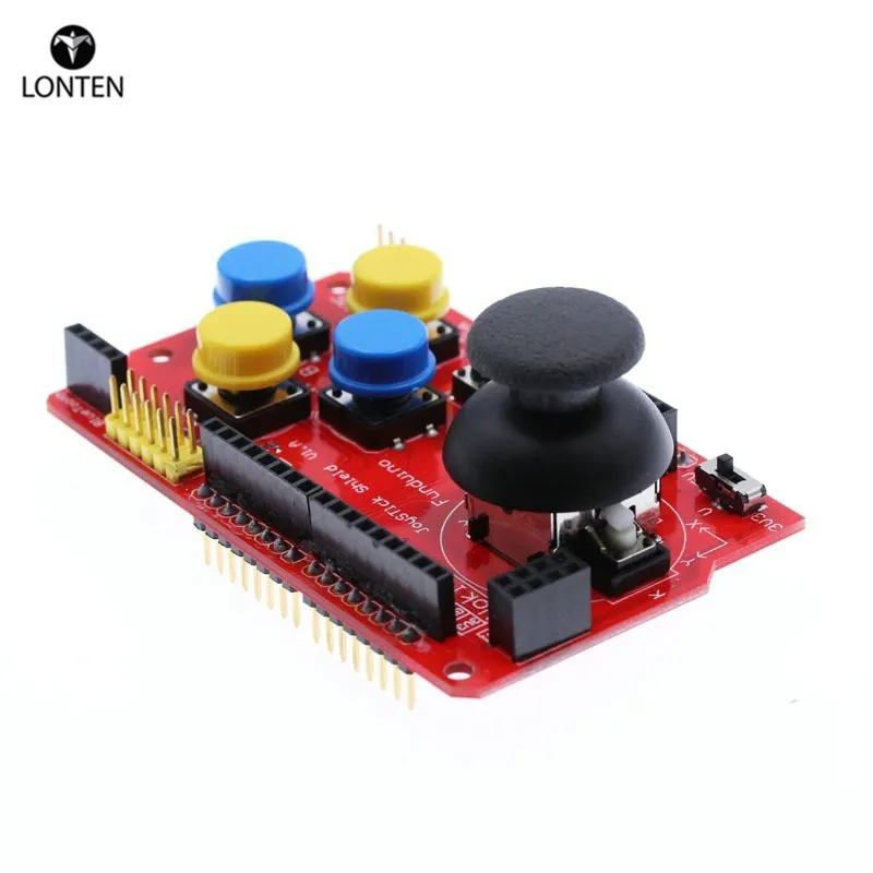  Lonten 1 шт. геймпады щит для клавиатуры джойстика PS2 ard nRF24L01 Nk 5110 LCD