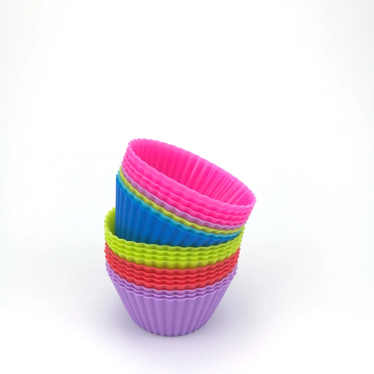 Manufacturer Bakeware Muffin Cake Mold In Cupcake Molds Mini Silicone Baking Cups