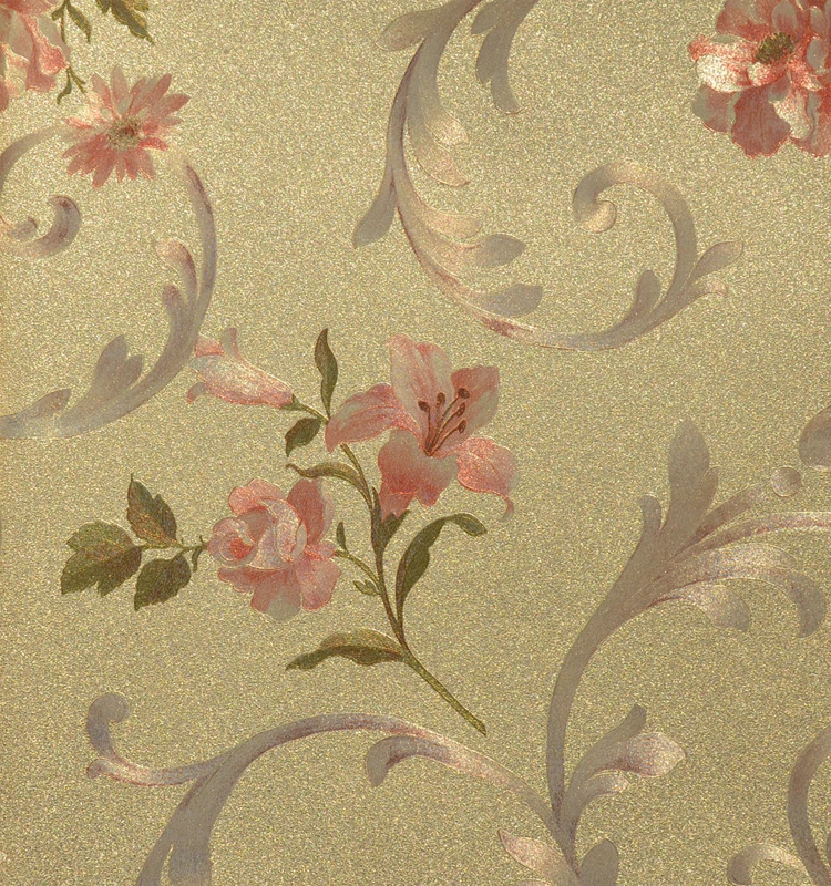 Flower Wallpaper Modern Home Decor Living Room Products Showcase