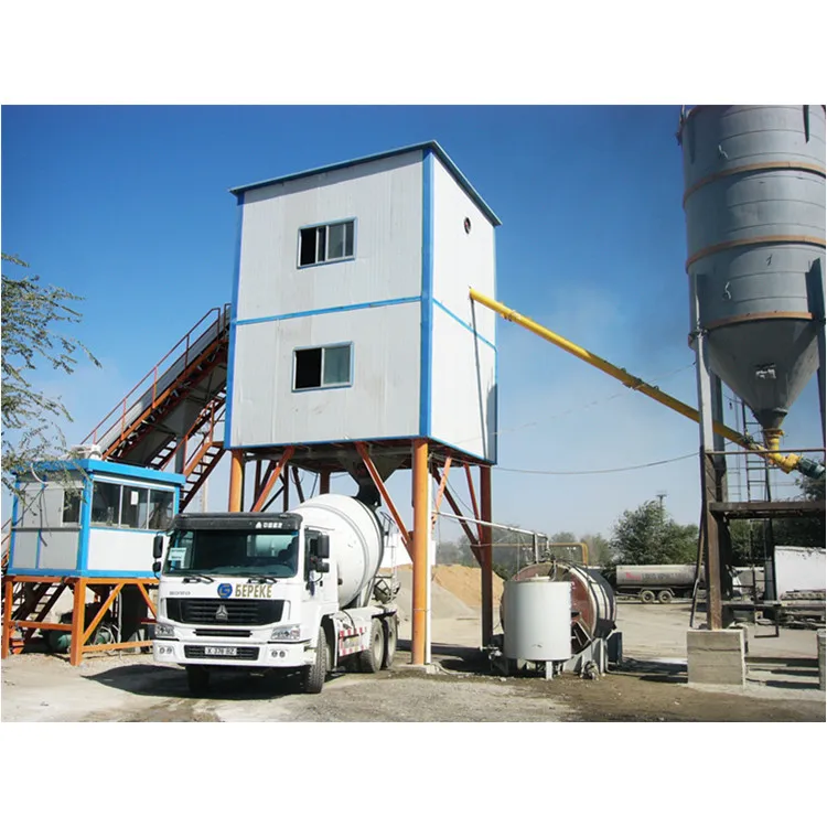 hot sale equipment prices ready-mixed concrete plants mini cement plant  concrete mixer batching plant for sale