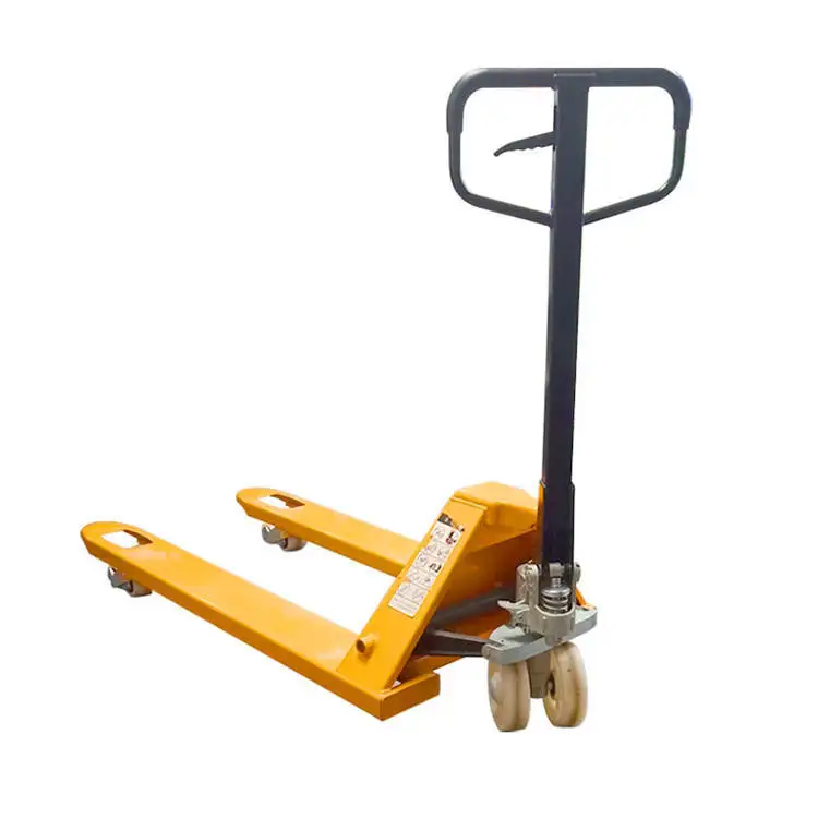 3t manual hand pallet forklift truck hydraulic pallet truck trolley