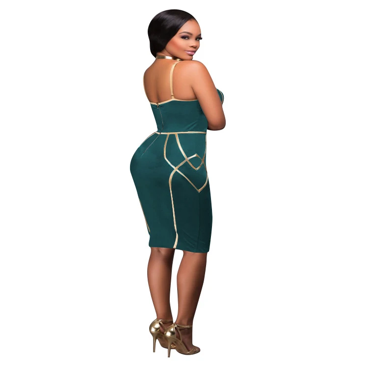 Женское платье, сексуальное облегающее мини-платье в полоску на тонких бретельках без рукавов для ночного клуба