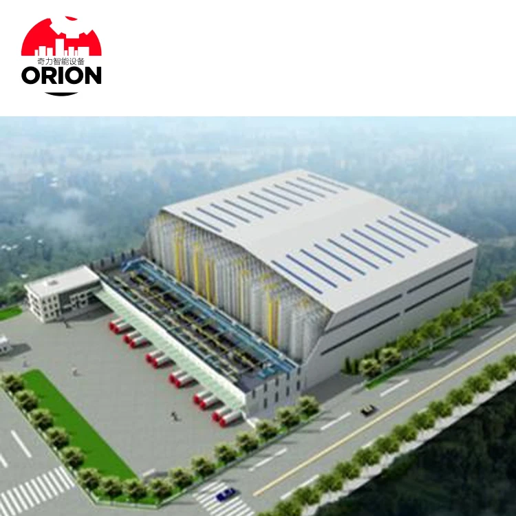 Сверхмощный оцинкованный металл Стальная Полка автоматическая система стеллажа ASRS