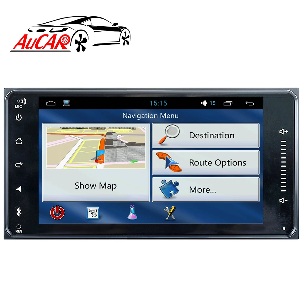 AuCAR Android 10 Car DVD for Toyota Universal RAV4 Corolla Vios Hilux Terios Land Cruiser Avanza Fortuner Prado Car Radio