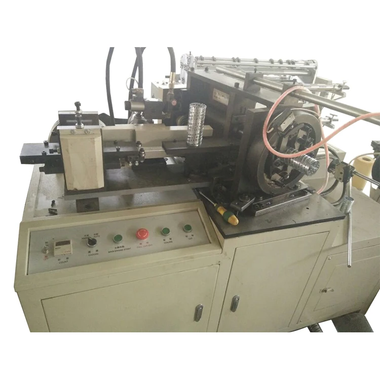 Автоматическая машина для производства металлических спиральных труб