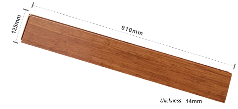 Exterior Click System Bamboo Decking Flooring