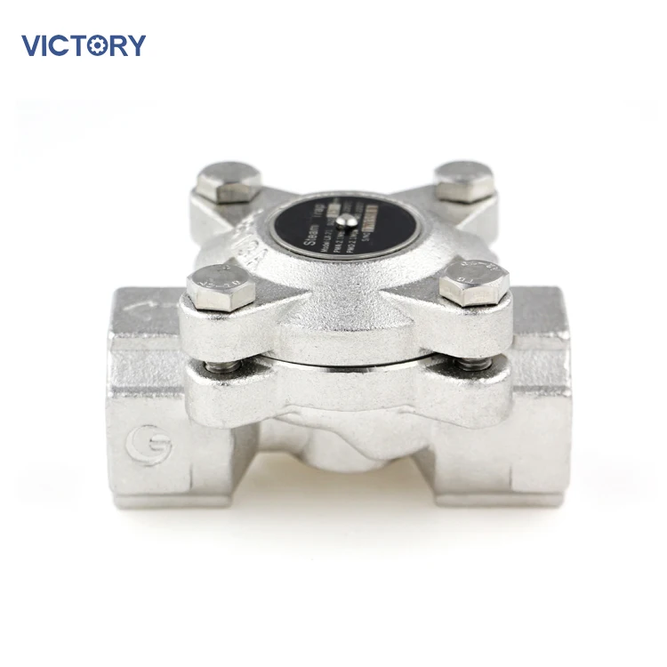Thermostatic stainless steel steam trap