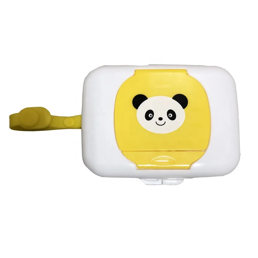 
Cartoon Portable Baby Wet Wipes Case Wet Wipes Dispenser Wet Wipe Holder Box for Baby and Adults 
