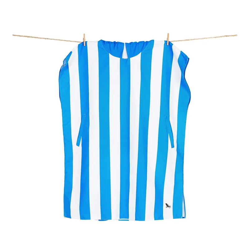 2023 Quick Drying Recycled Surf Absorbent Waterproof Microfiber Terry Beach Poncho Towel Changing Robe