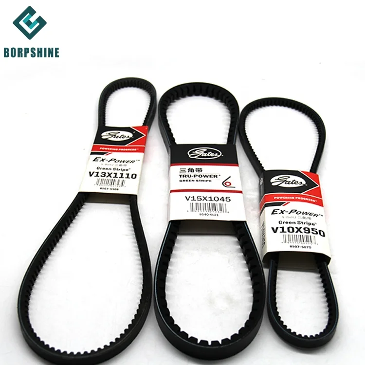 EPDM Car Rubber V Belt For Mitsubishi For Gates V13*600---V13*1965