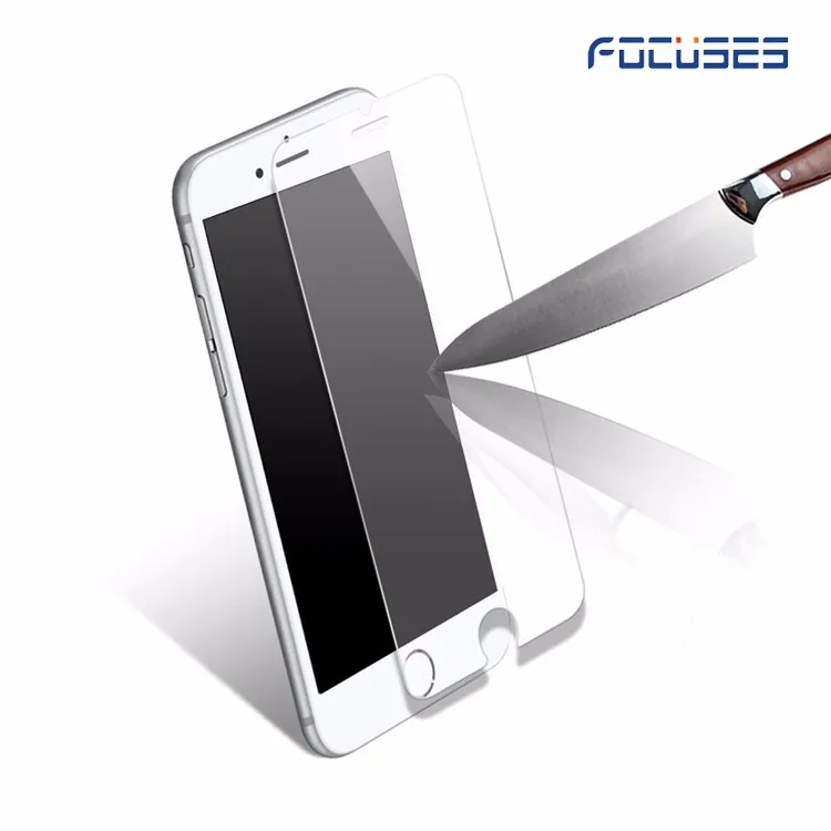 Bulk купить из Китая mobile защитное закаленное стекло 9h 2.5D для экрана для iphone 7 протектор экрана