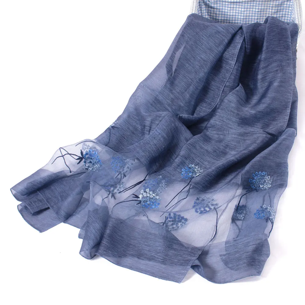 Rulan 2021 silk blend design silk satin scarf