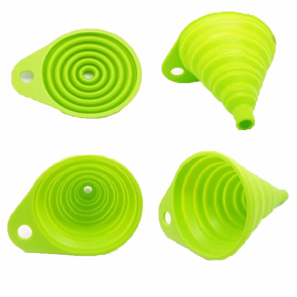 
Collapsible New Type Silicone Plastic Funnel 
