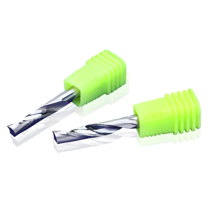 3.175mm  cutting aluminium alloy doors and windows, aluminium profiles Single flute tungsten carbide steel milling cutters