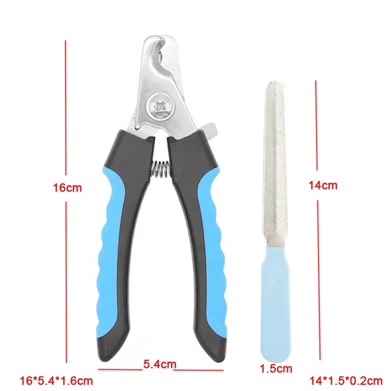 Anti Injury Dog Nail Clippers are Specifically Designed to Prevent Pets from Being Damaged During Trimming Daily Care Tools