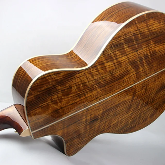 China Alibaba Top Selling Solid Top Acoustic Guitar 41 Inch Walnut Wood