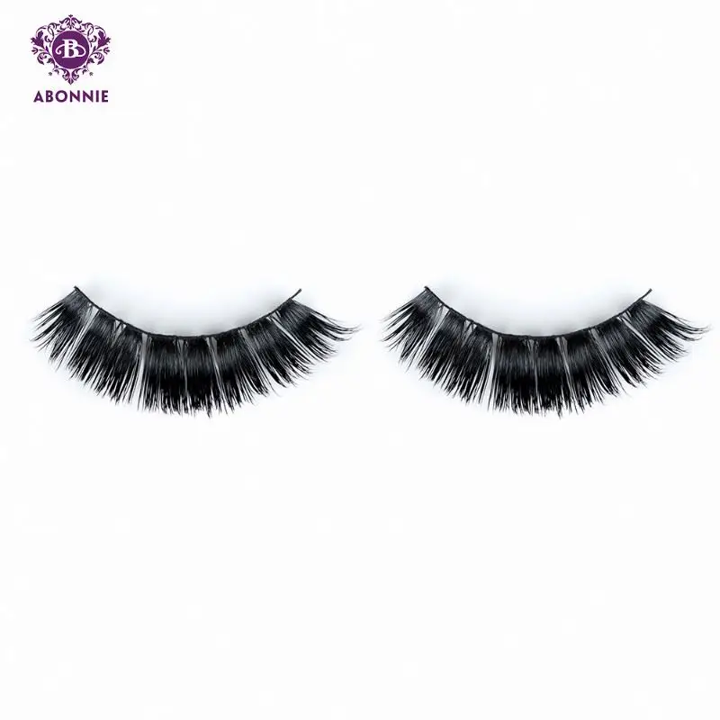 Natural color new brand 3D 100% Siberian mink fur false eyelashes