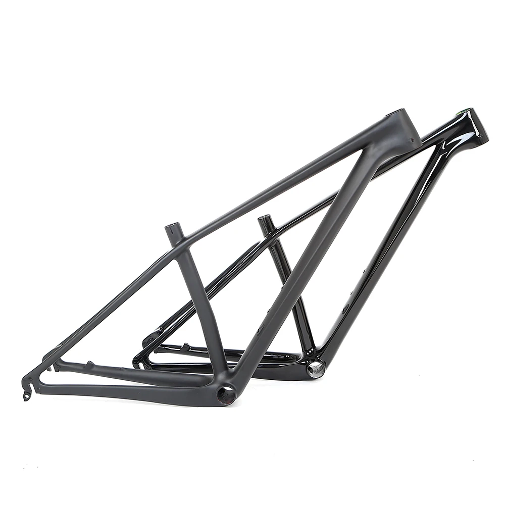 
OEM LOGO bike parts Bright Matte no decals unpainted 27.5 29er T800 carbon frame bike no brand 