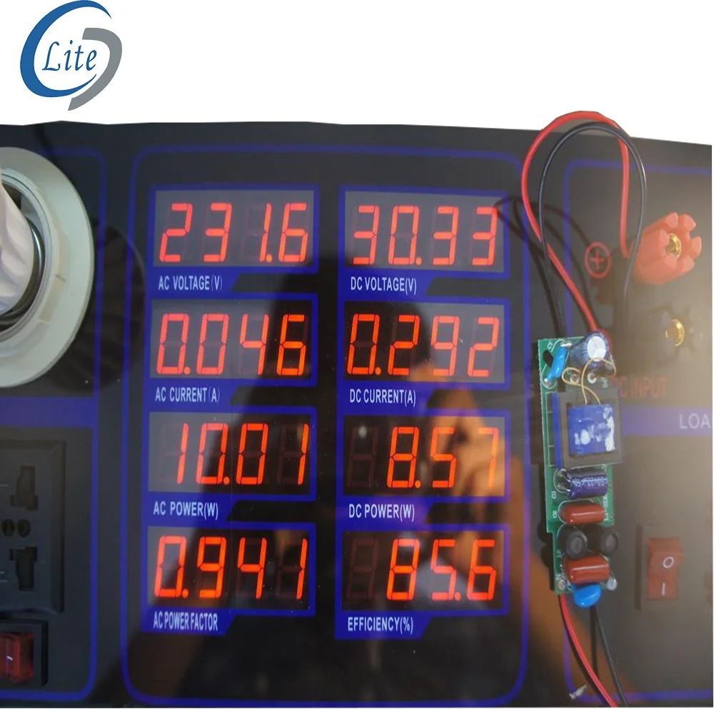 LED Bulb Driver Power Meter LED Tester LUX Meter LED Test Box