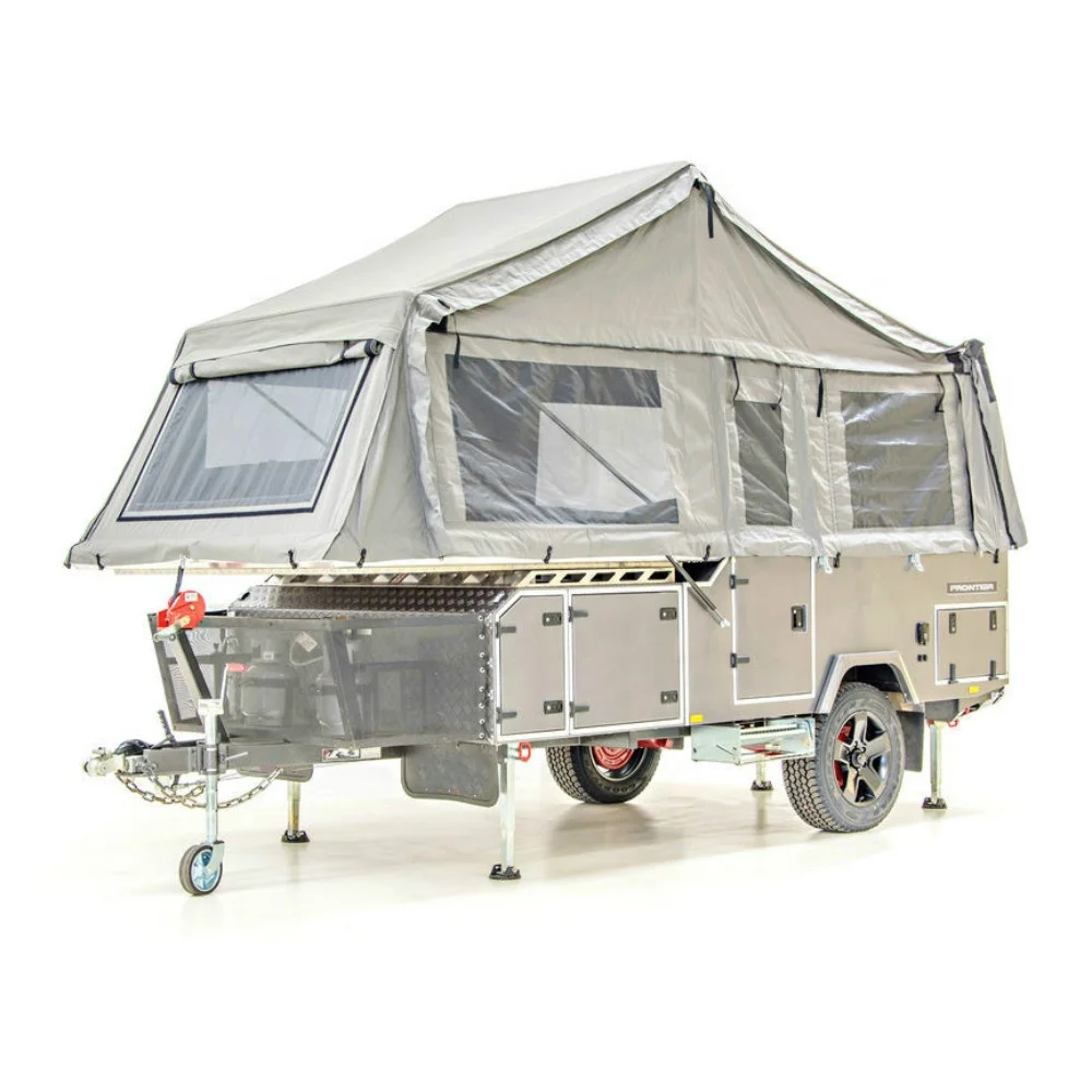 Manely Popular Decorating Off Road Fiberglass Travel trailer (Standard Version)