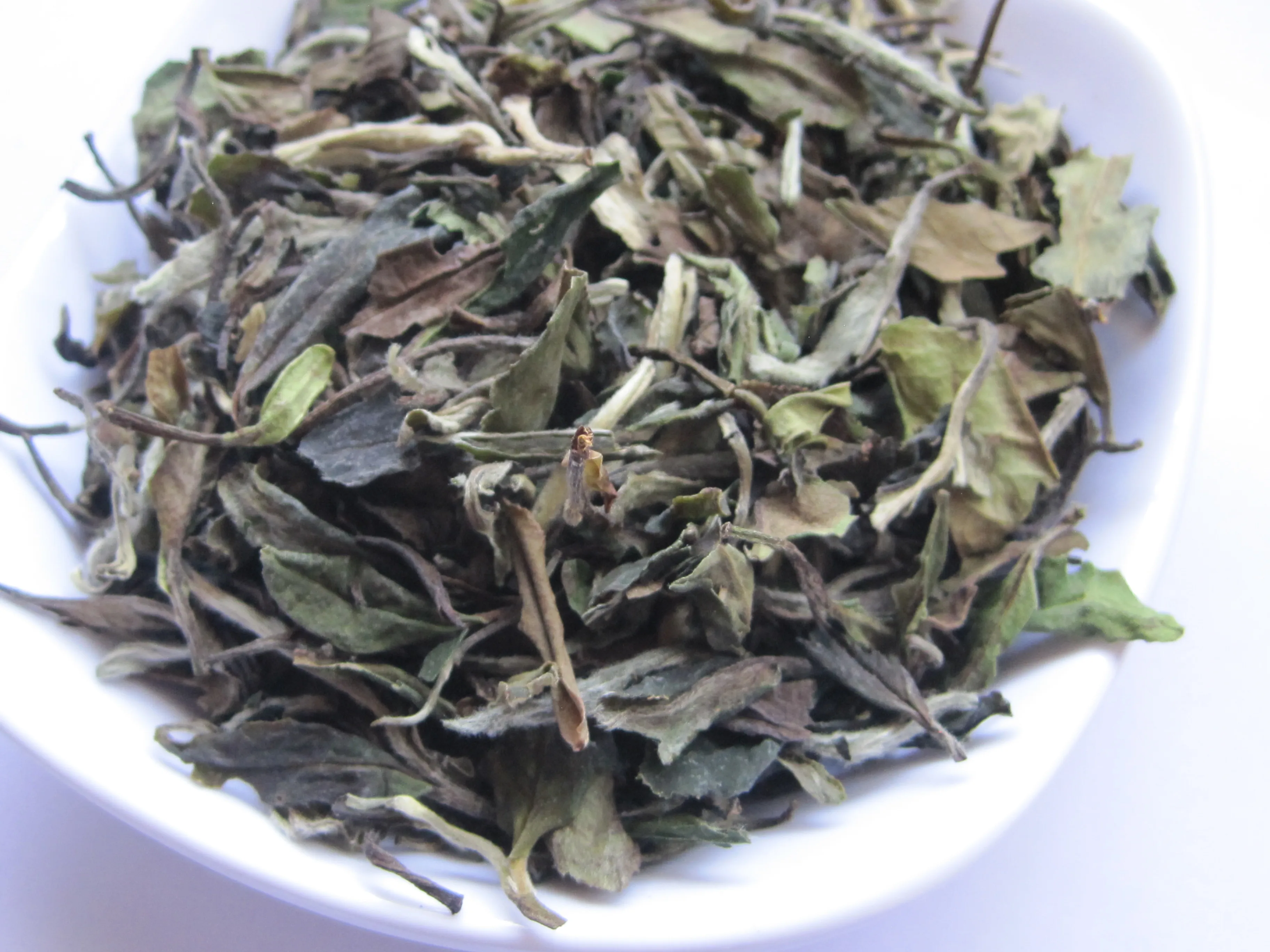 2022 EU certified High Quality White Tea Loose Leaf Pai Mu Tan Bai Mu Dan White Peony Tea