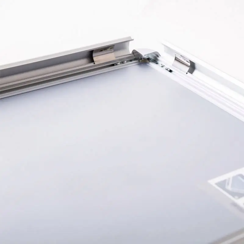 Aluminum poster stand snap frame A poster display