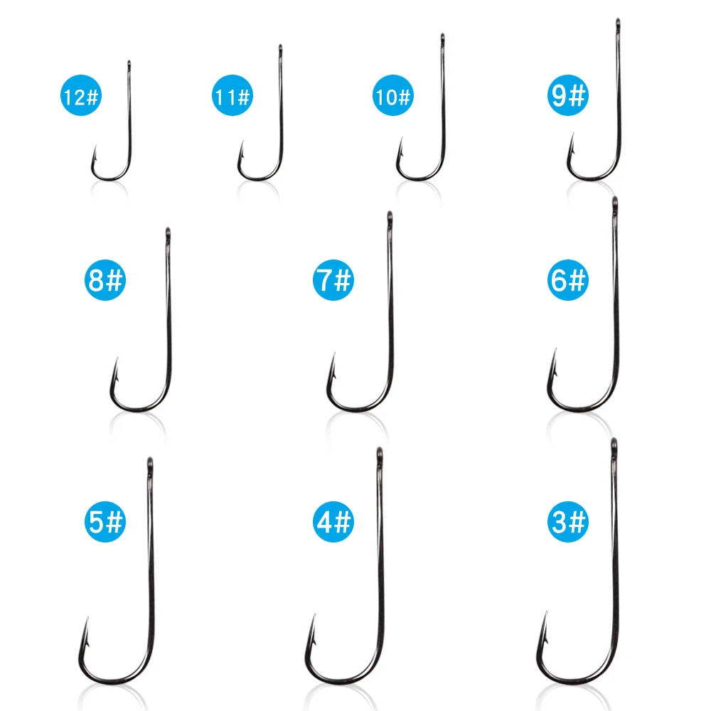 
Aberdeen fishing hooks 3-12# 