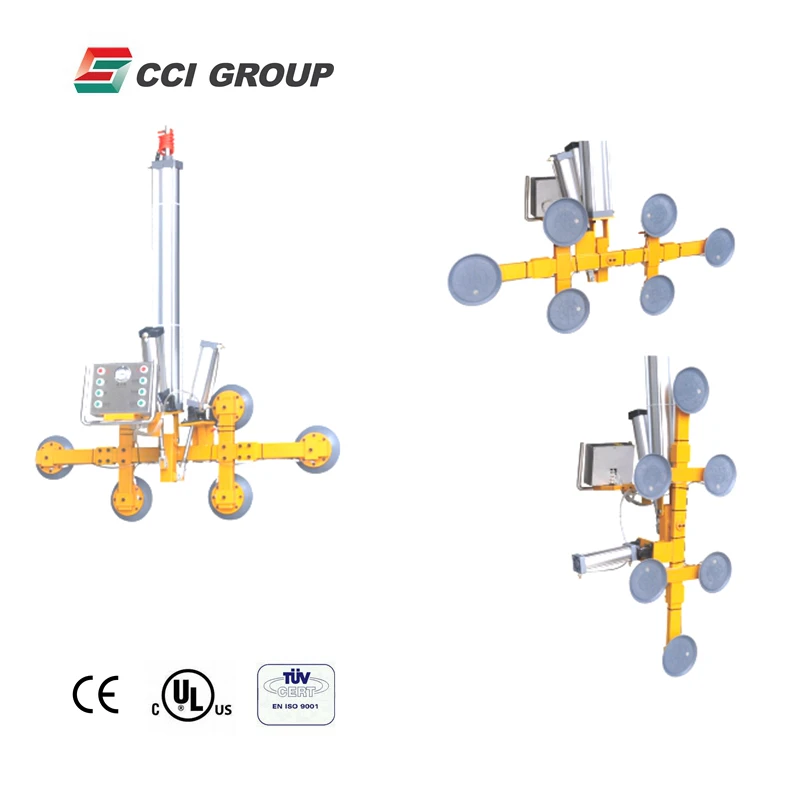 
VGL400 multi function vacuum glass lifter for sheet metal 