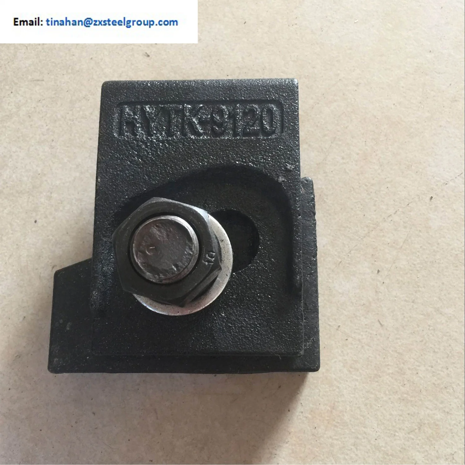 
9120 rail clip and 9116 rail clamp 