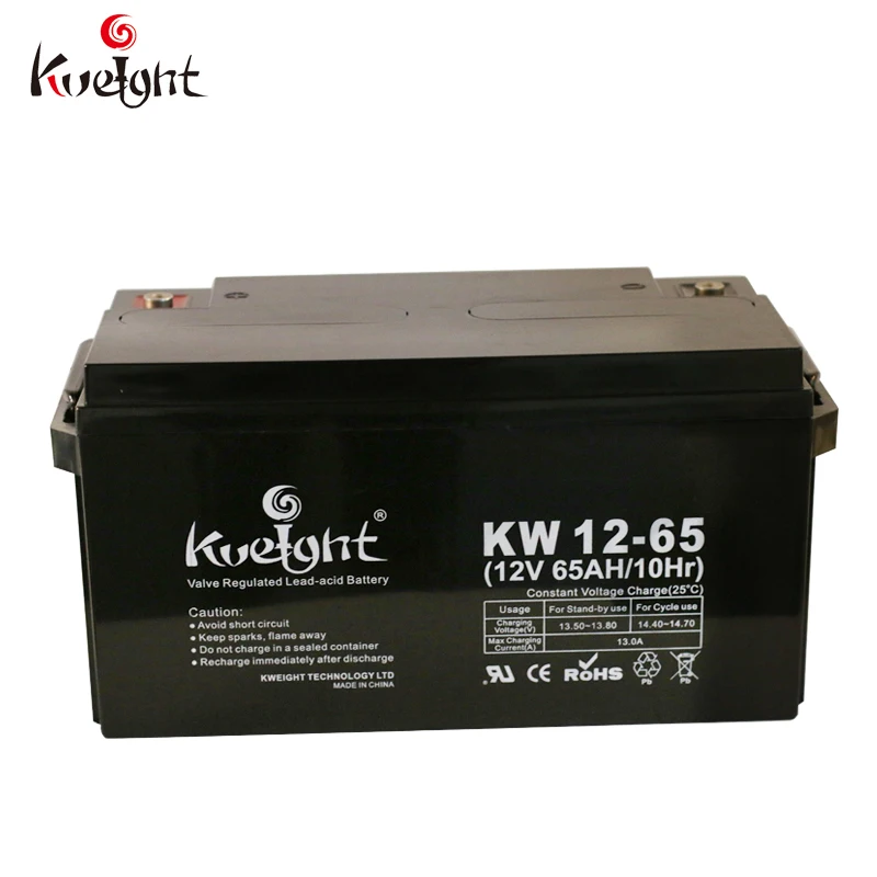 12V65AH deep cycle batteries  manufacture brand Small model AGM VRLA SAL UPS back up