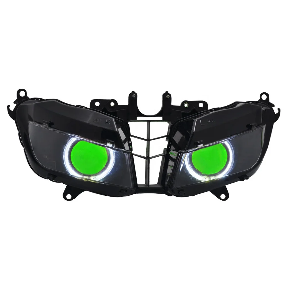 Custom Assembly HID Projector Headlight Fit For Honda CBR600RR CBR 600RR 2013-UP Customized Modified Motorcycle Headlights