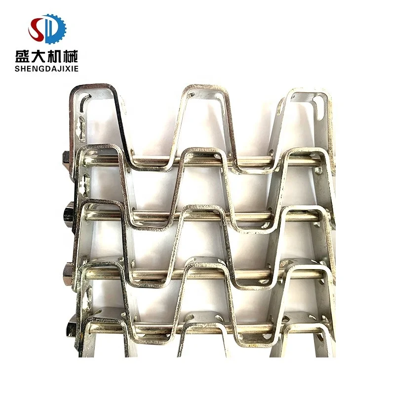 Water channel cleaning ship horseshoe chain conveyor belt