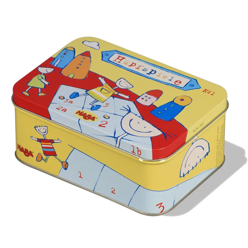 China Manufacturer Plug Lid Aluminum Rectangular Cookie Jar