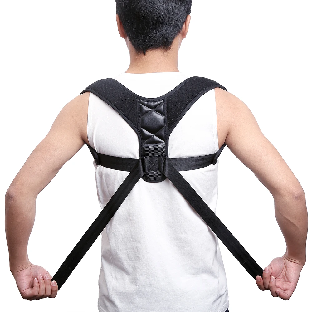 Hot Sales Adjustable Posture Corrector Belt Flexible Posture Corrective Brace Adult Back Support