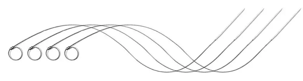 
hot sales BBQ Grill Skewer with Sliding Handle/ Barbecue Roast Flat Nonstick Grilling Skewers BBQ Sticks Set