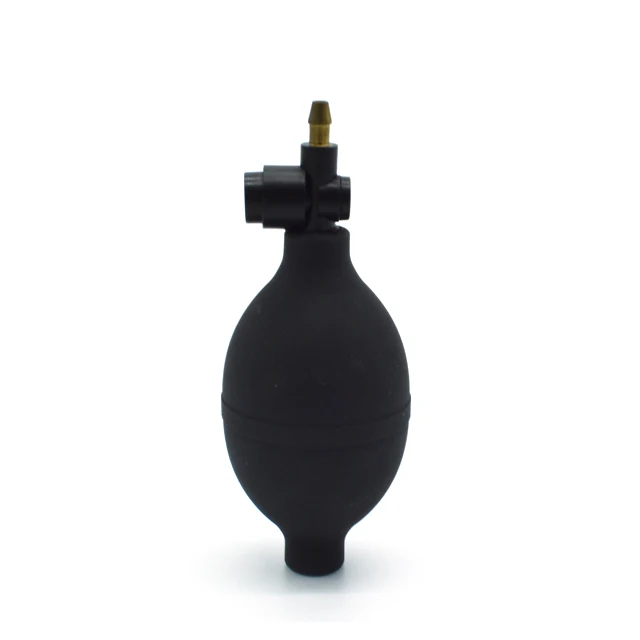 
Rubber bulb air blower Rubber squeeze bulb with air release valve 