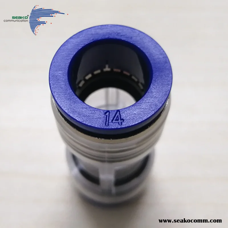 
Free sample for quality evaluation, microduct straight couples, clear color, moderate price 