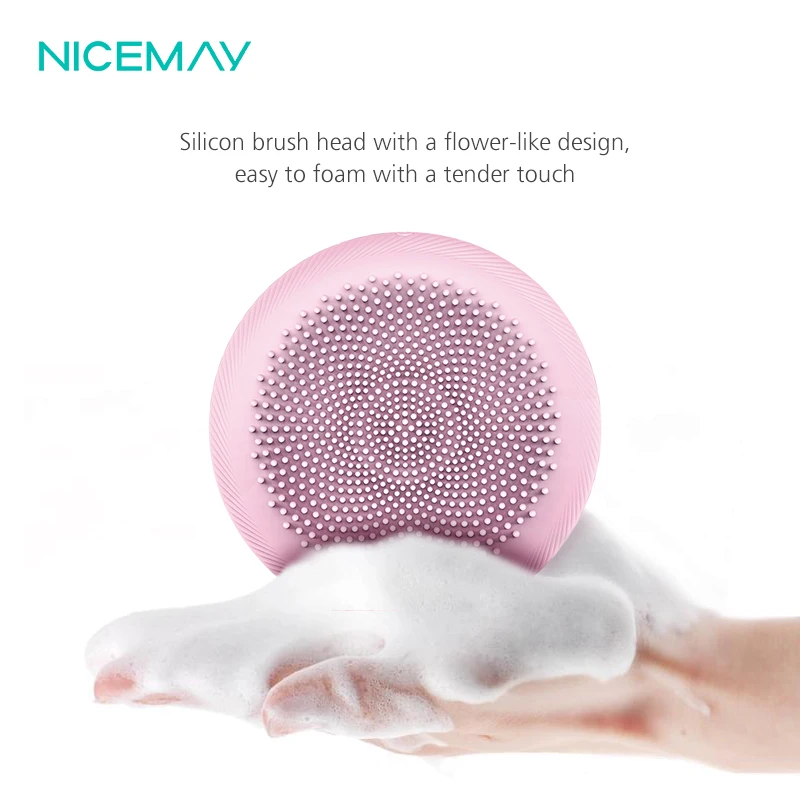 New Baby Product Waterproof IPX7 Electric Baby Bath Silicone Brush