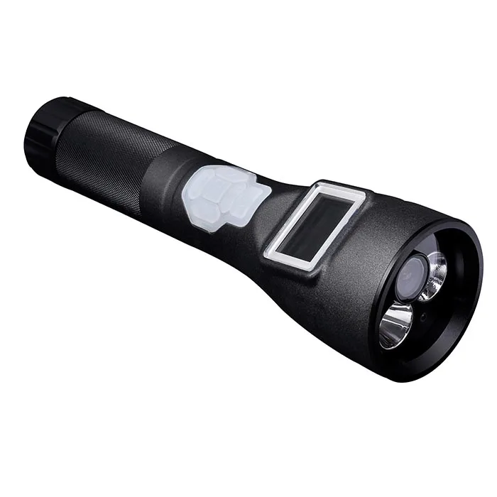 
Big storage capacity rechargeable led camera dvr flashlight 