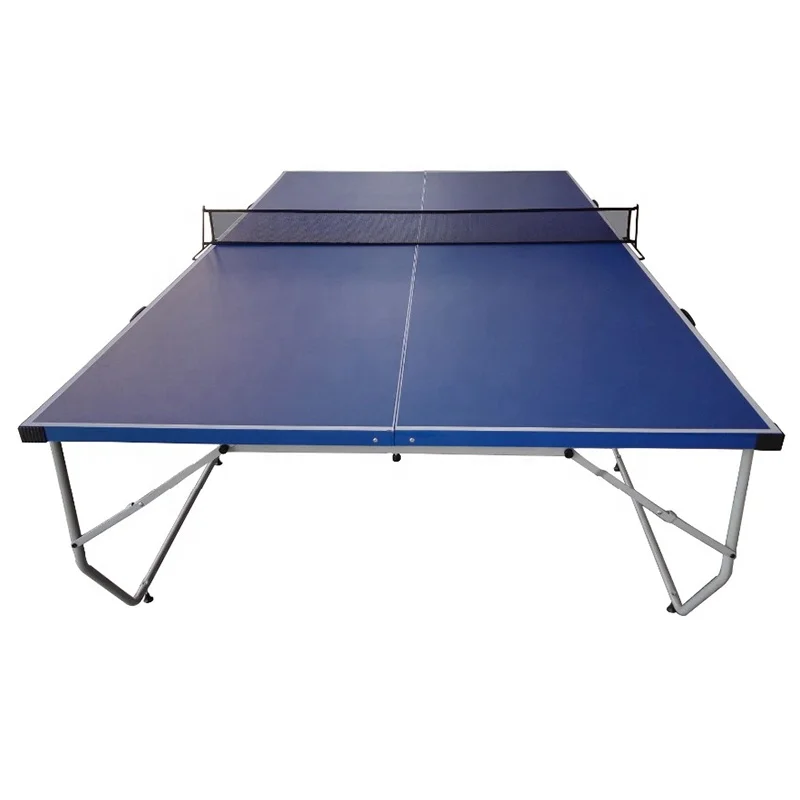 
Economic indoor PVC laminated MDF Four-pc folding Table tennis sport space saver Ping Pong Table 