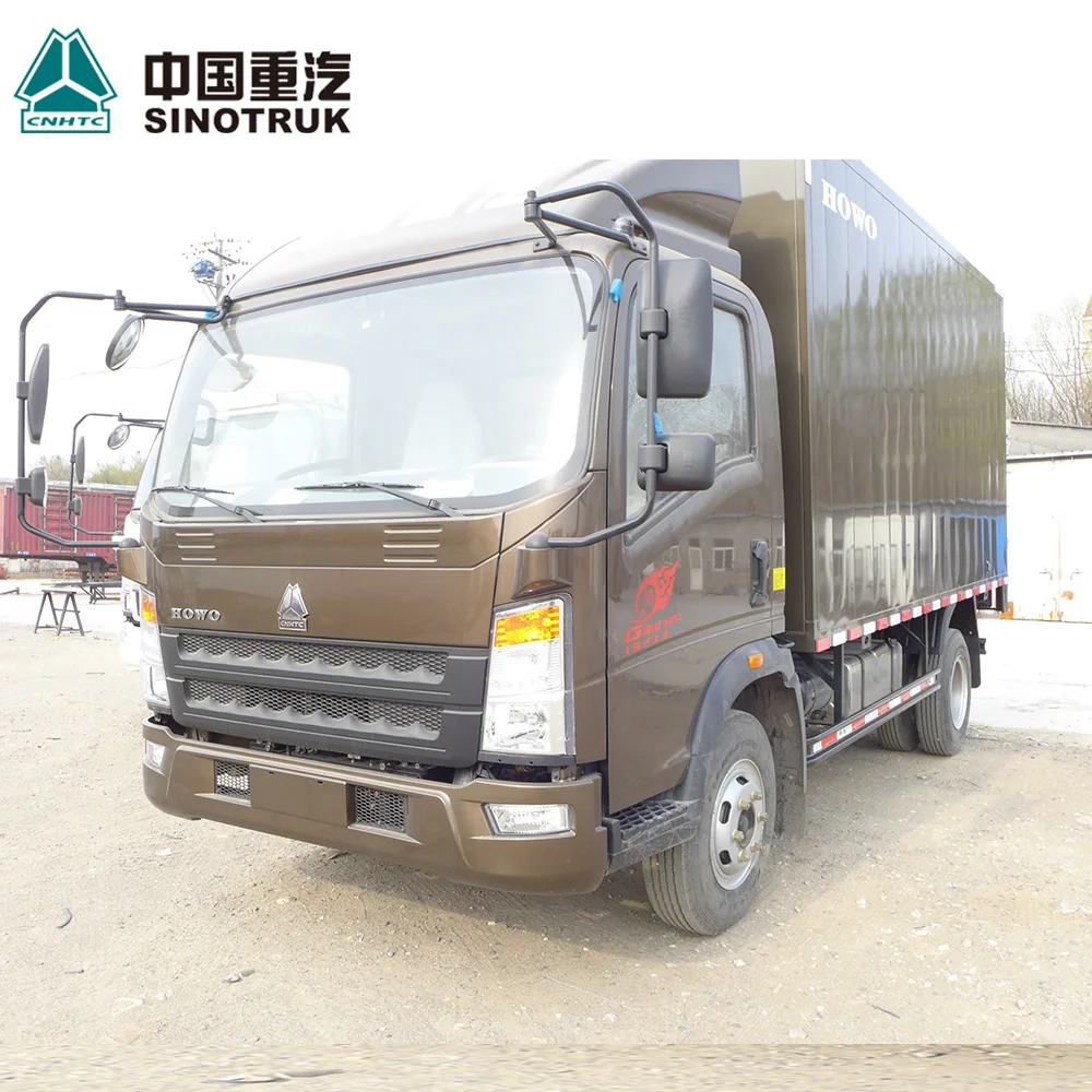 good quality used new 5tons 6tons mini box van truck
