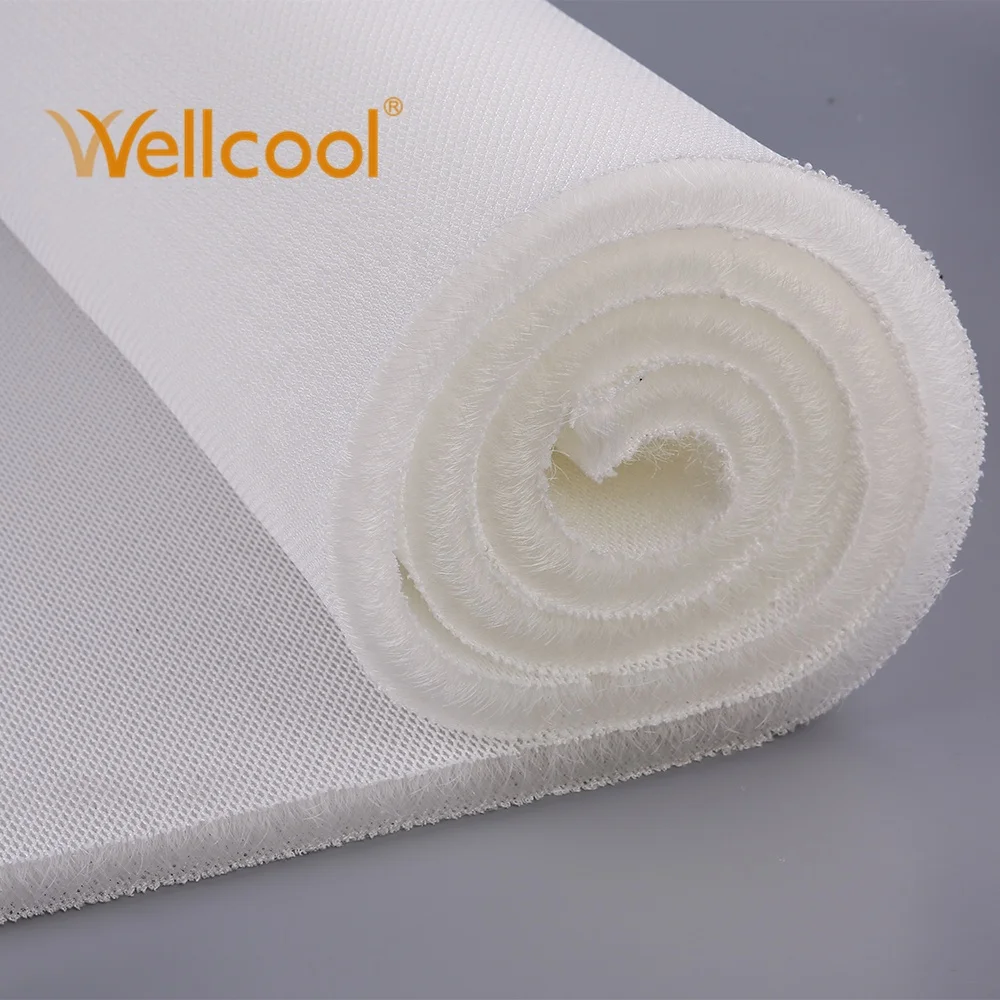 Free sample 20mm thickness 3d air mesh polyester spacer fabric for seat cushion,saddle pad,baby mattress,bedding