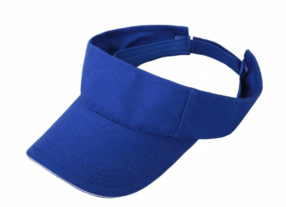 
Custom logo printing embroidery 100% COTTON visor cap/hats in stocks for wholesale 