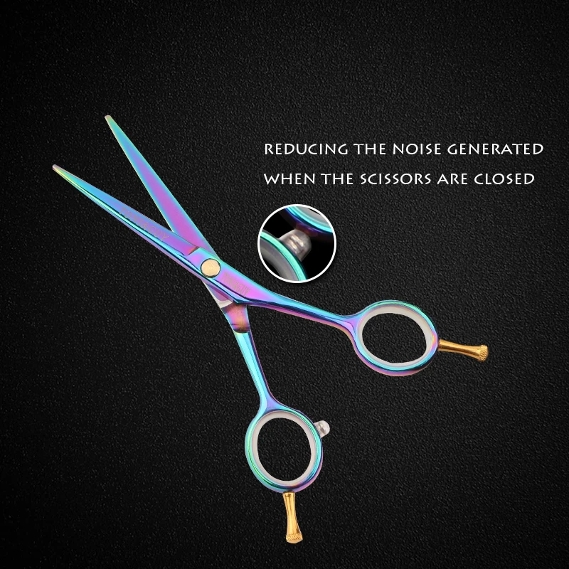 Professional 5.5 inch 4CR stainless steel Hair Scissors Hairdressing Scissors  Hair Cutting Scissors