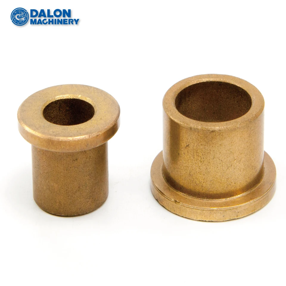 Скользящая самосмазывающаяся гимнастическая Наплечная втулка BP25 SAE841, пропитанная масляным графитом, спеченая бронза, фланцевая подшипниковая втулка
