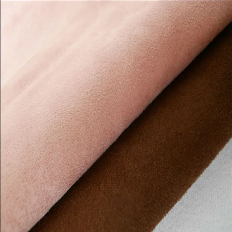 Wholesale100 % полиэстер ткань из стретч-замши для дивана, микро искусственная замша ткань